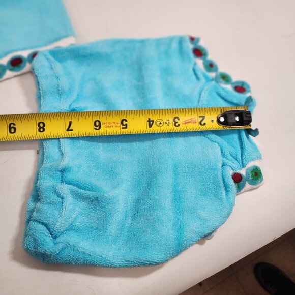 Vintage Turquoise Blue Baby Outfits x 2 Handmade BRAND NEW - Picture 7 of 9